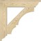 Ekena Millwork Balboa Traditional Rough Sawn Bracket, Douglas Fir, 4"W x 24"D x 24"H BKT04X24X24BOA01RDF - alternate 4
